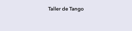 Taller de Tango